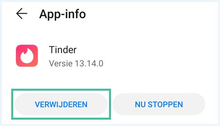 hoe verwijder ik mijn tinder account|Tinder verwijderen: meer dan alleen de app wissen